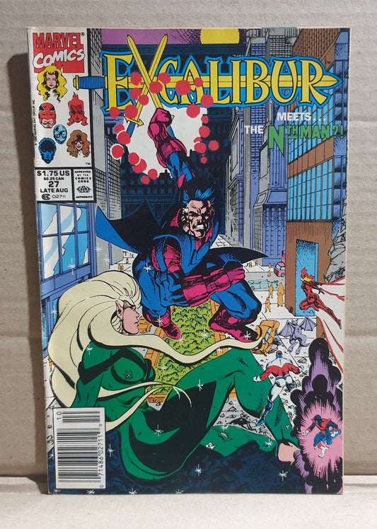 COMIC BOOK -  MARVEL EXCALIBUR #27