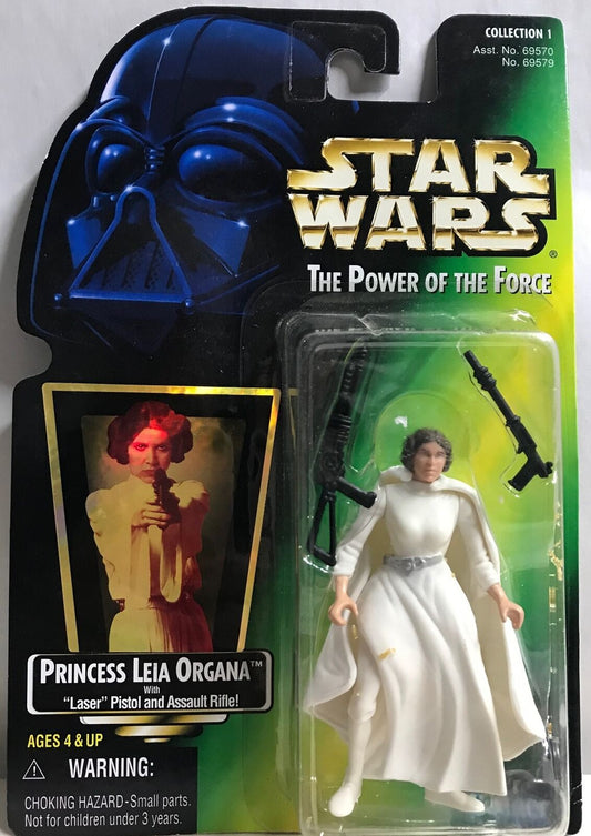 STAR WARS - KENNER - POTF - PRINCESS LEIA ORGANA - with Laser Pistol and Assault