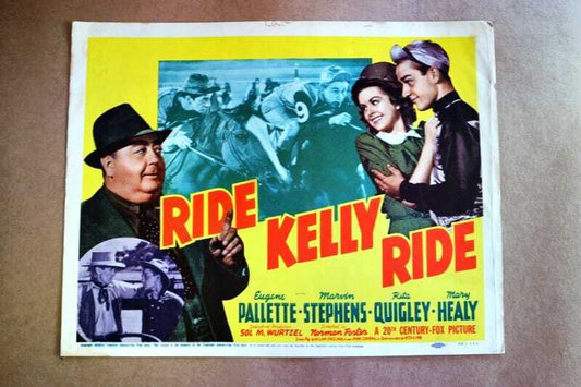 ORIGINAL LOBBY CARD - RIDE KELLY RIDE - 1941 - title card