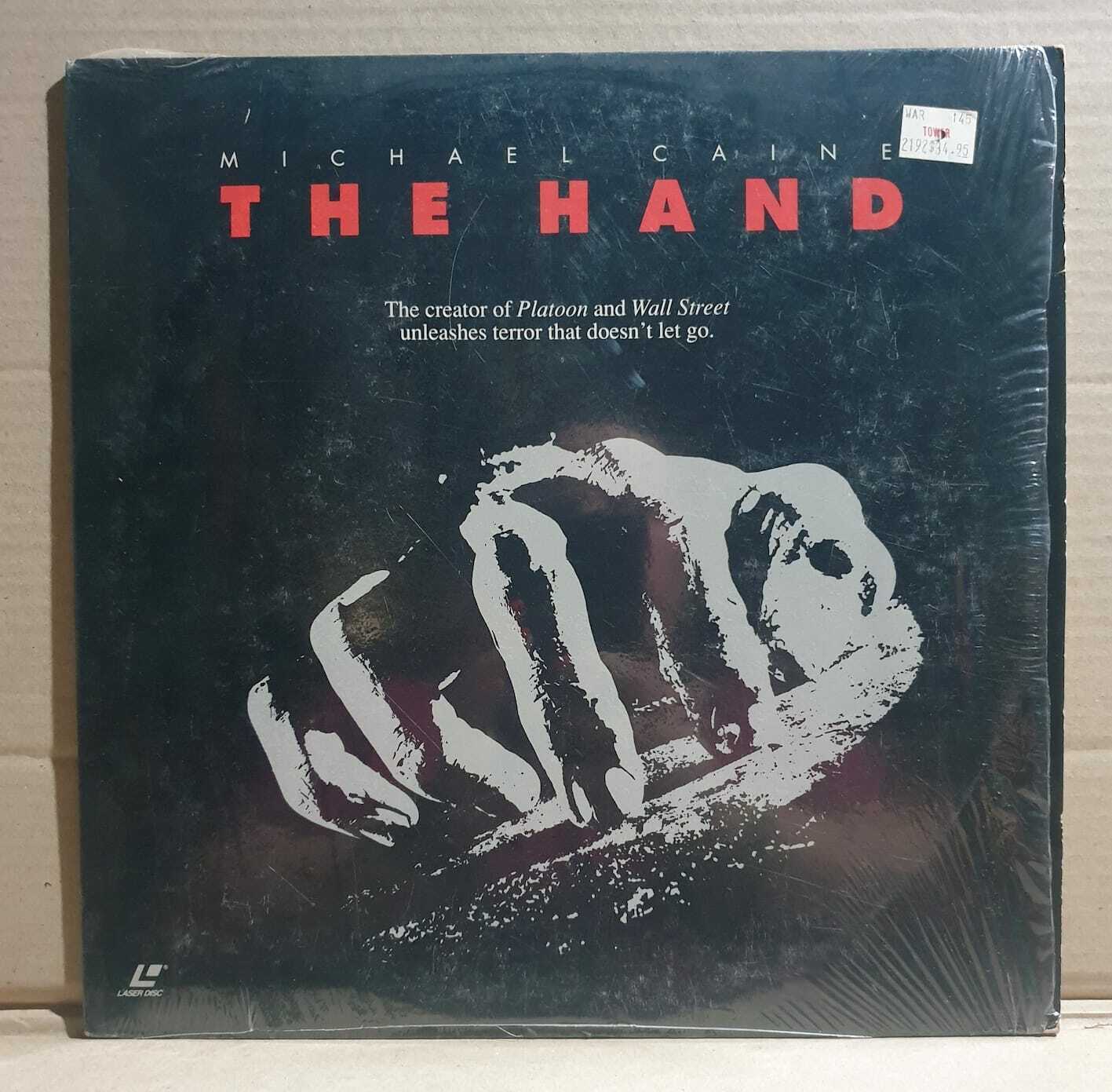 LASERDISC MOVIE - THE HAND - Michael Caine