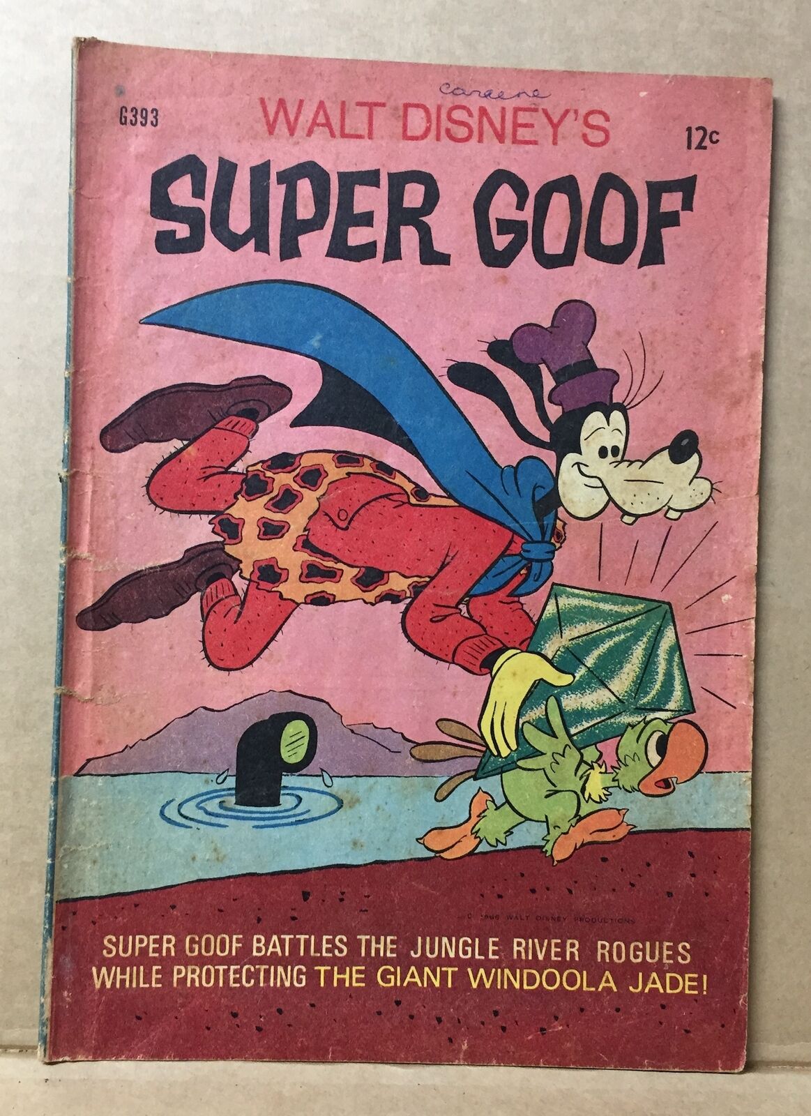 COMIC BOOK - WALT DISNEY'S SUPER GOOF G393