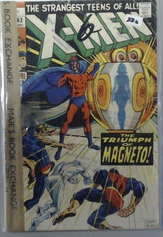 X-Men Comic Book The Marvel Comic Group - # 63 The Triumph Of Magneto!