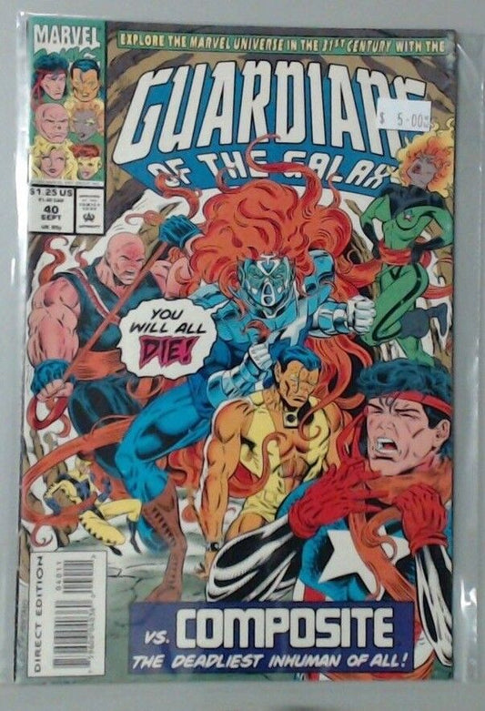 MARVEL COMIC BOOK - GUARDIANS OF THE GALAXY NUMBER 40