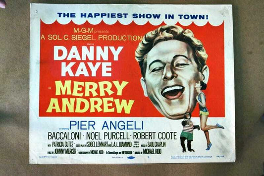 ORIGINAL LOBBY CARD - MERRY ANDREW - 1958 - key #1 card