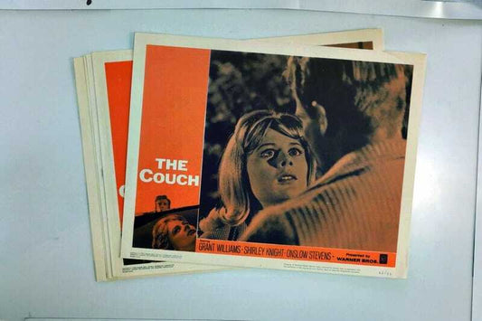 ORIGINAL LOBBY CARDS - THE COUCH - 1962 - set of 8