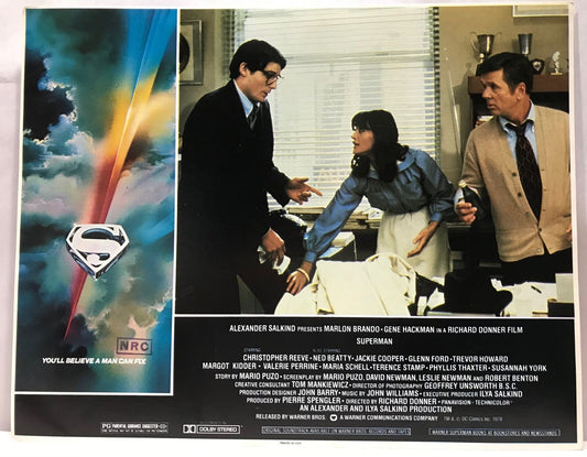 ORIGINAL LOBBY CARD - SUPERMAN (f) - 1978 - title card