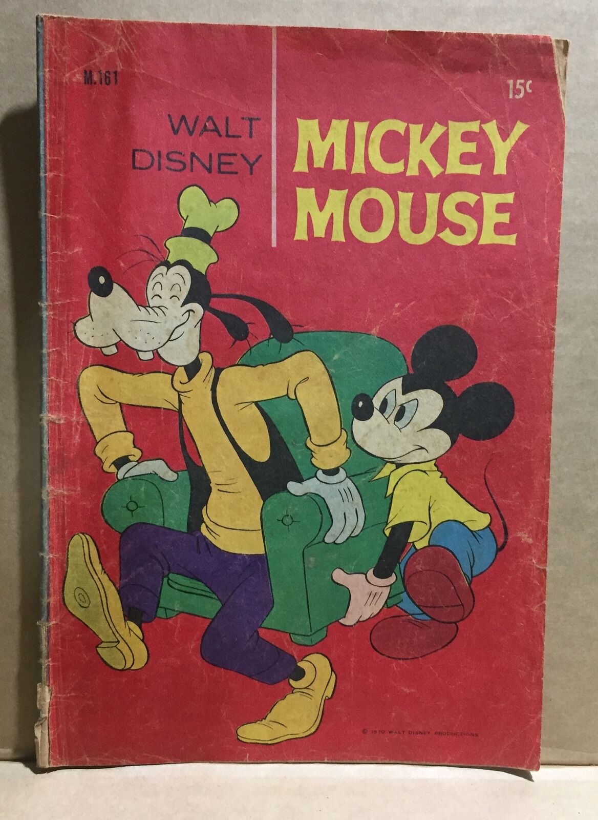 WALT DISNEY COMIC BOOK - MICKEY MOUSE M.161  australian