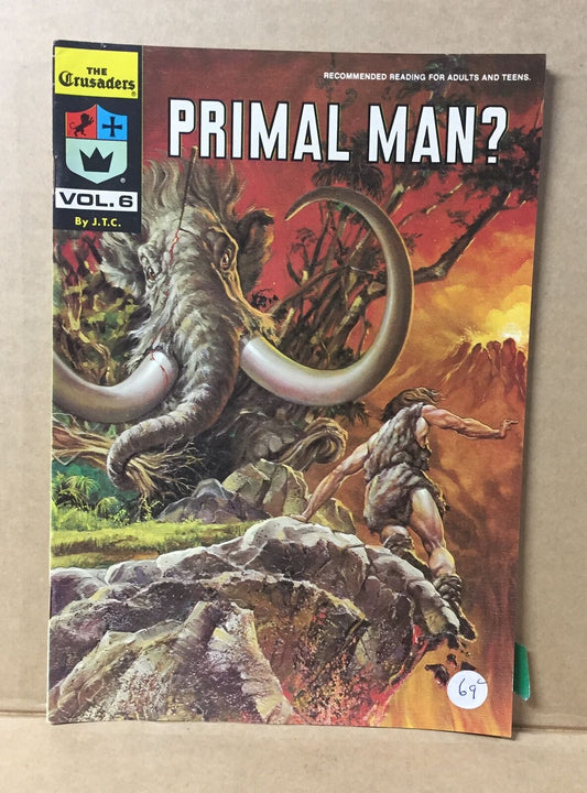 COMIC BOOK - PRIMAL MAN? CRUSADERS VOL.6