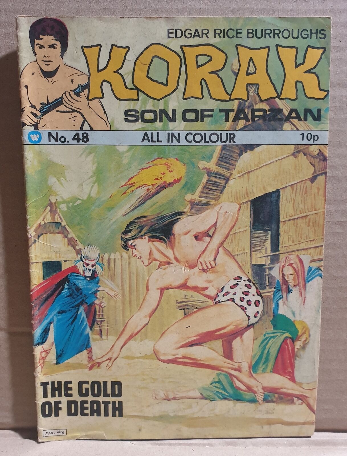 COMIC BOOK - DC KORAK SON OF TARZAN #48