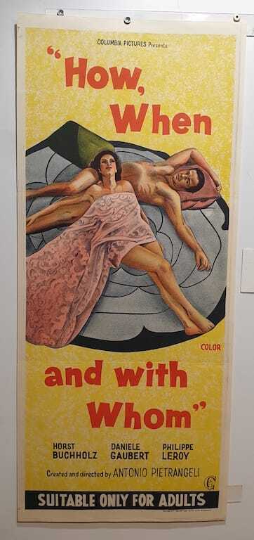 ORIGINAL DAYBILL MOVIE POSTER - HOW, WHEN AND WITH WHOM