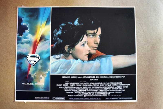 ORIGINAL LOBBY CARD - SUPERMAN (a) - 1978 -   title card