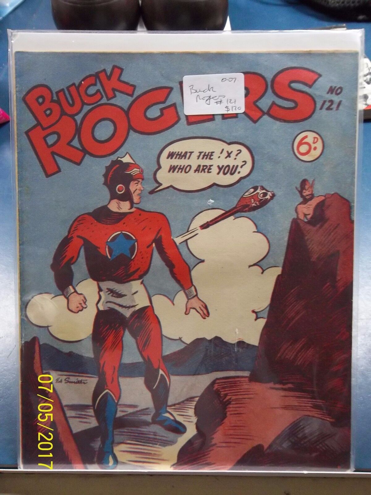 COMIC BOOK - TIP TOP COMICS - THE ADVENTURES OF BUCK ROGERS #121