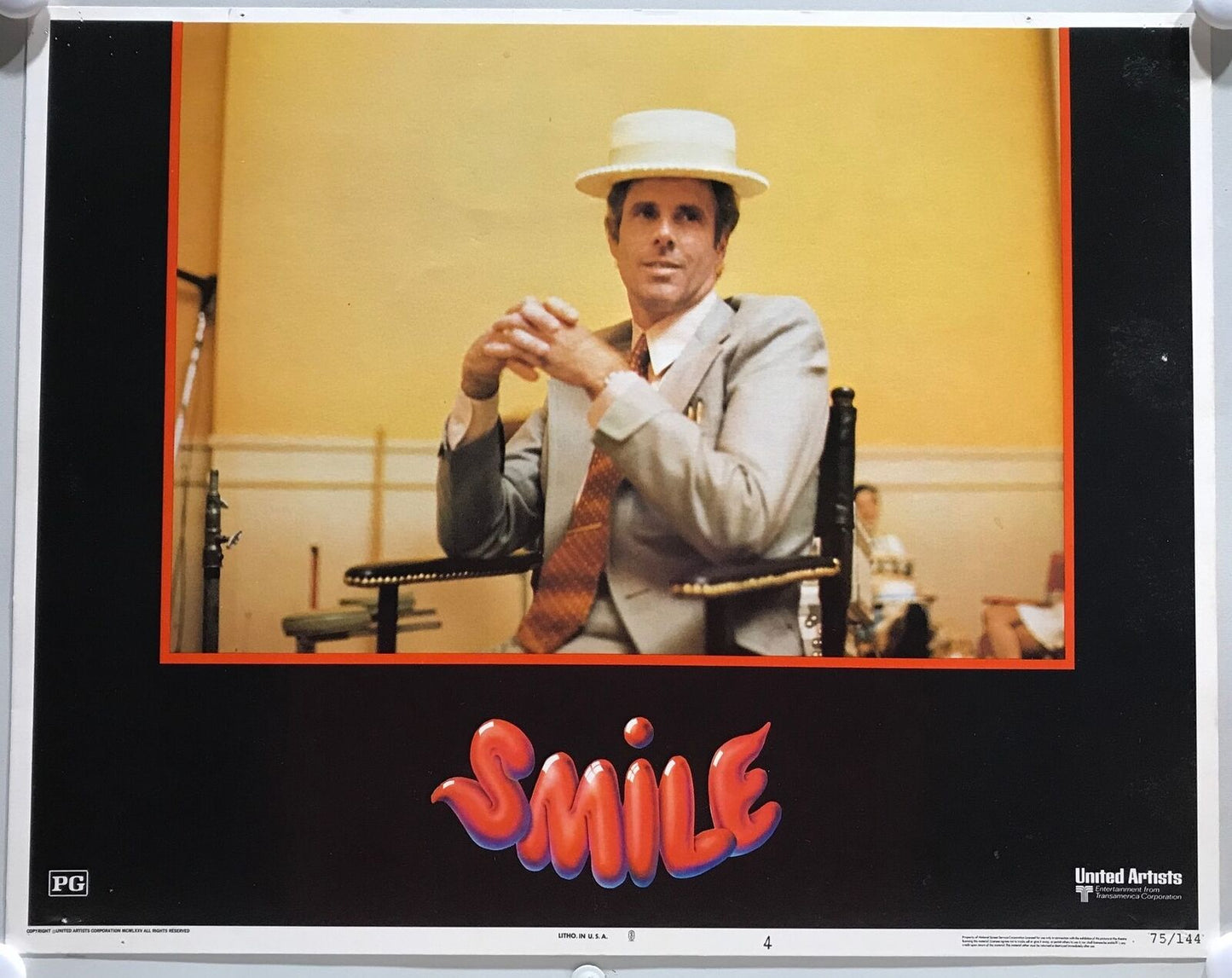 ORIGINAL LOBBY CARDS - SMILE - 1975 - set of 8