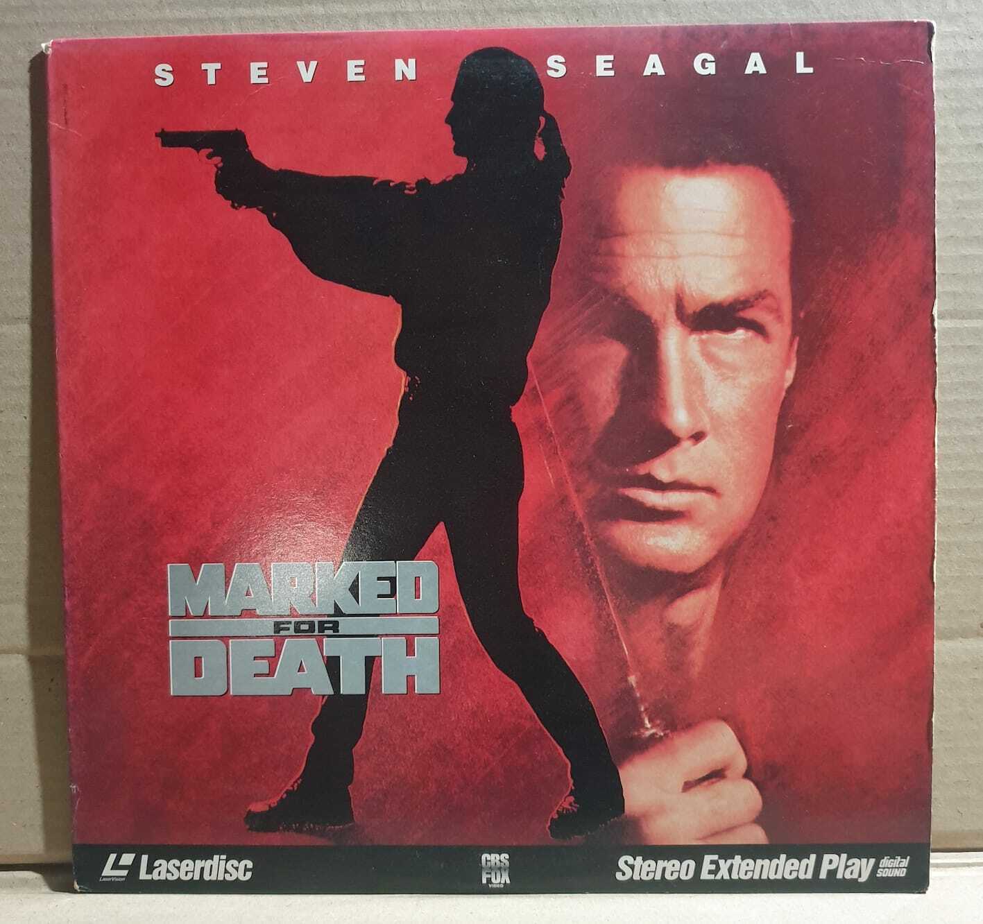 LASERDISC MOVIE - MARKED FOR DEATH - Steven Seagal