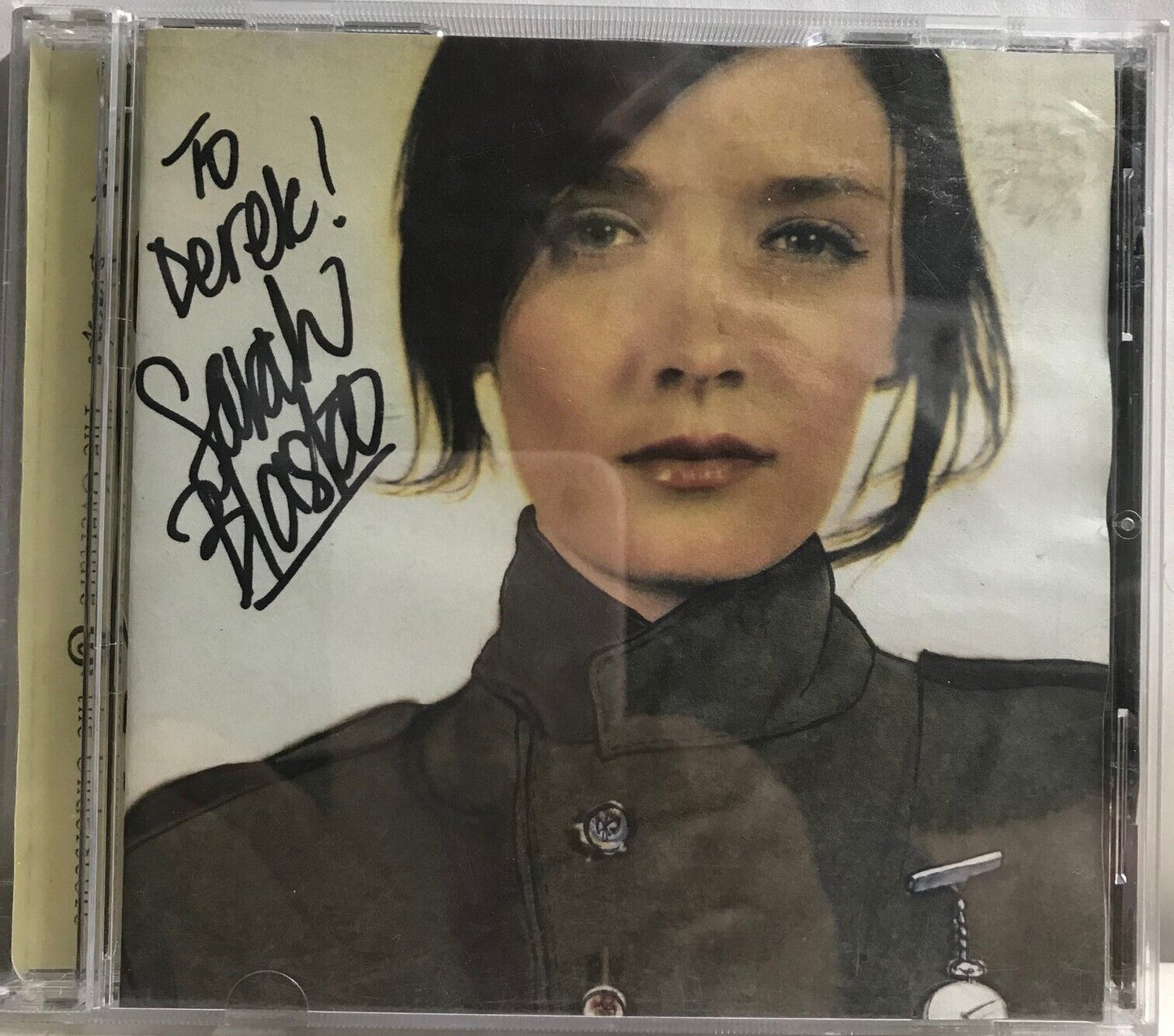 MUSIC CD IN CASE (COVER SIGNED) - SARAH BLASKO - THE OVERTURE & THE UNDERSCORE