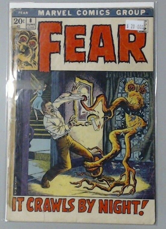 FEAR COMIC BOOK MARVEL #8 IT CRAWLS BY NIGHT