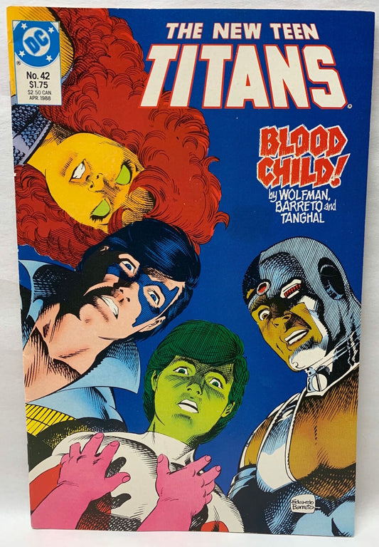 COMIC BOOK ~ THE NEW TEEN TITANS #42