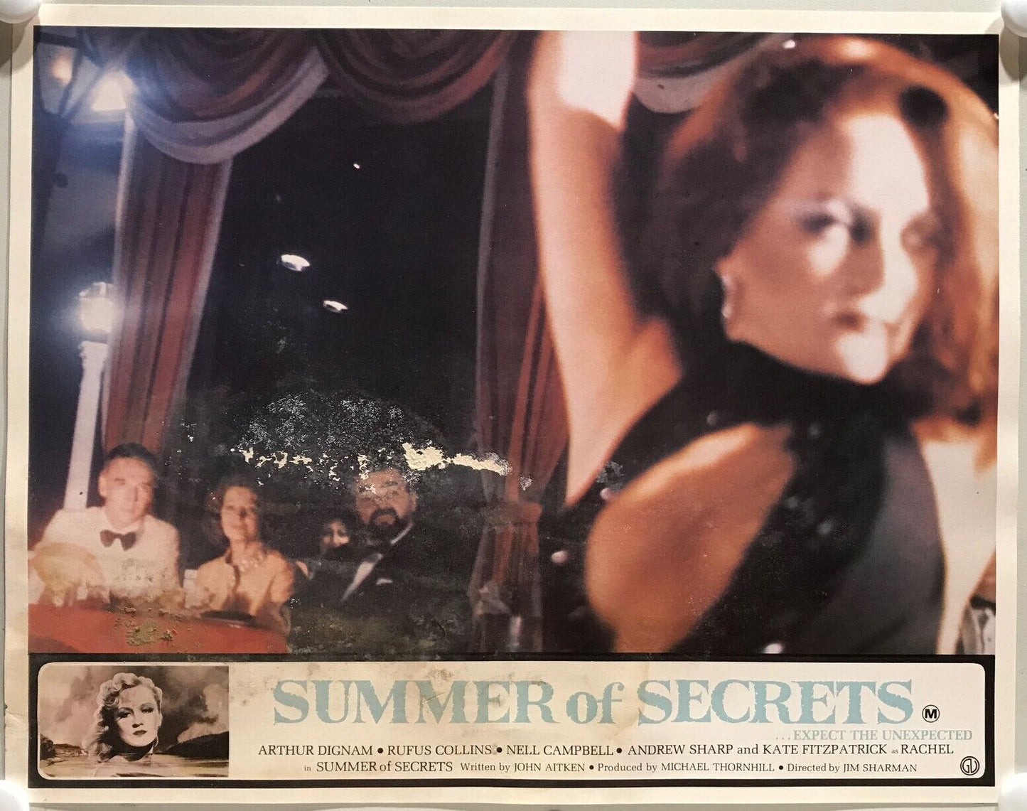 ORIGINAL LOBBY CARDS - SUMMER OF SECRETS (b) - 1976 - set of 8 - Australia