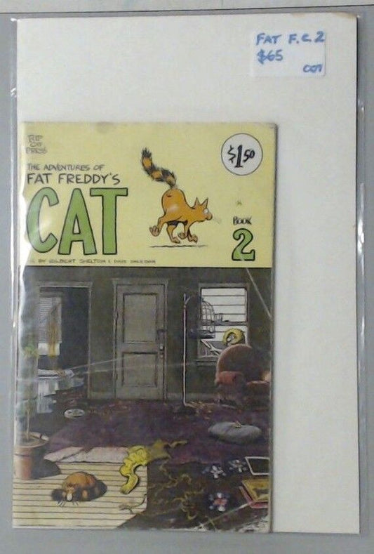 COMIC BOOK FAT FREDDY'S CAT BOOK 2 RIP OFF PRESS