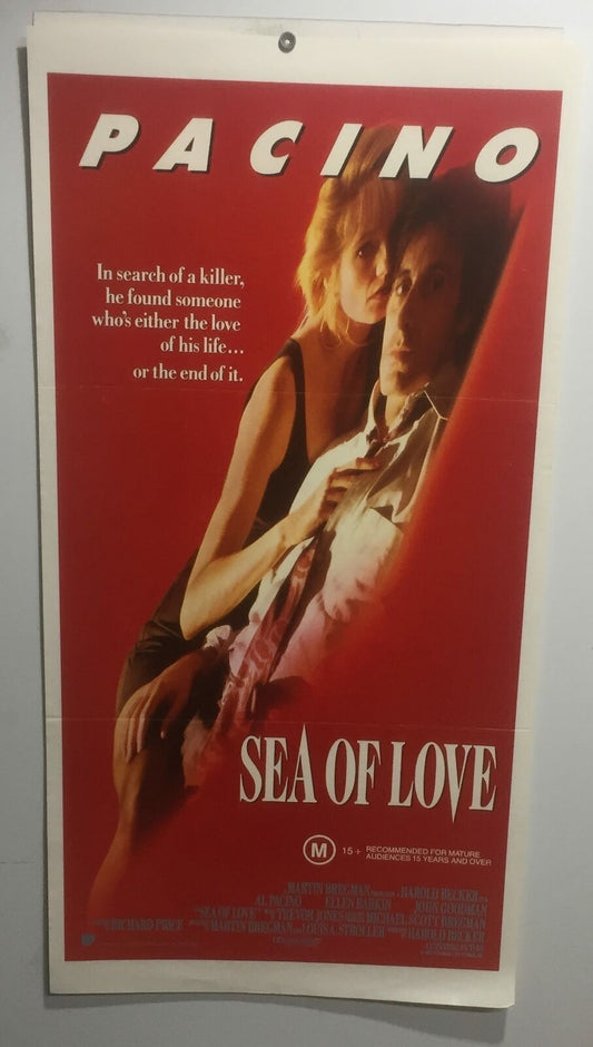 ORIGINAL DAYBILL MOVIE POSTER - SEA OF LOVE