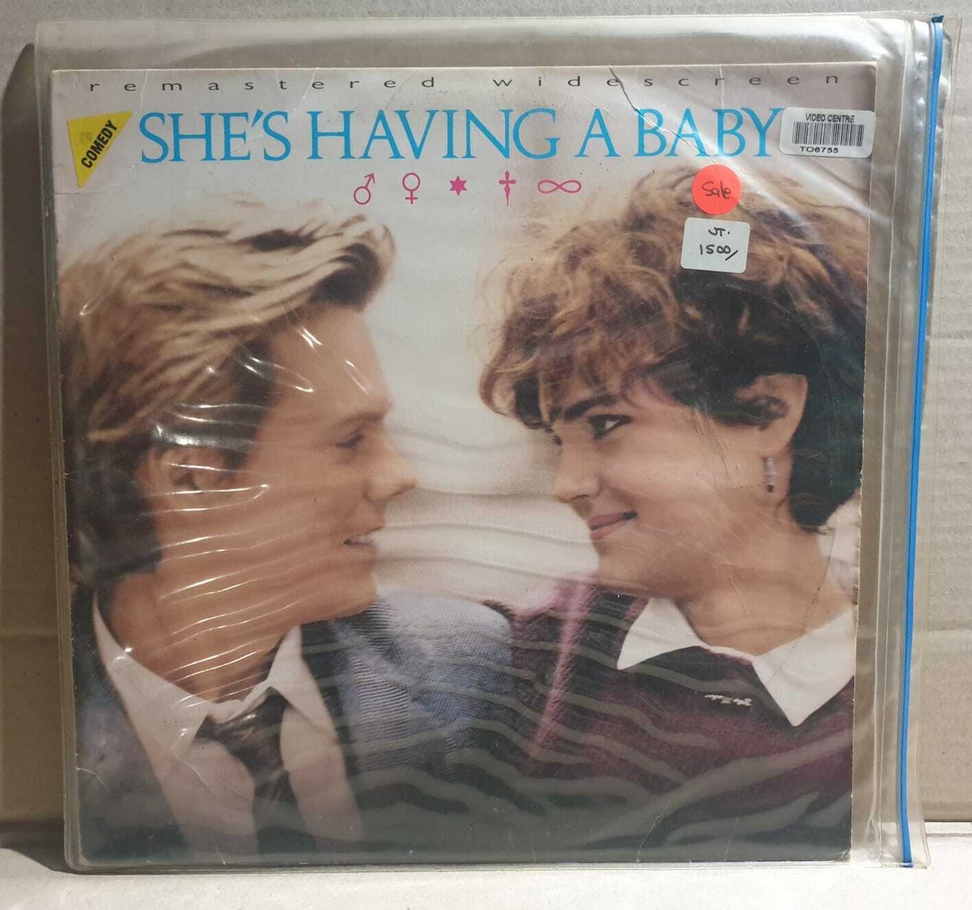 LASERDISC MOVIE - SHE'S HAVING A BABY - Kevin Bacon, Elizabeth McGovern