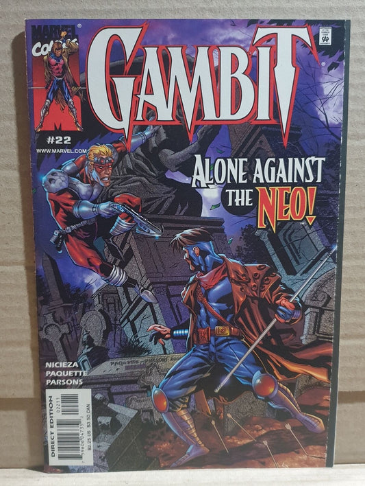 COMIC BOOK - MARVEL GAMBIT #22