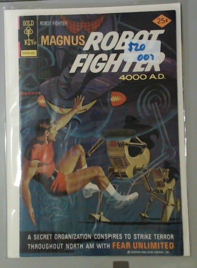 COMIC BOOK MAGAZINE - MAGNUS ROBOT FIGHTER 4000 A.D.
