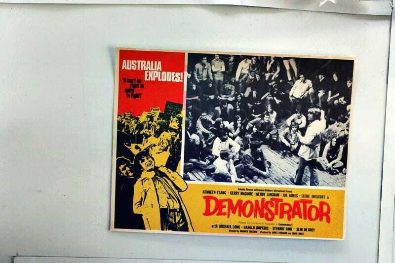 ORIGINAL LOBBY CARD - DEMONSTRATOR (a) - 1971 - title card - Australia