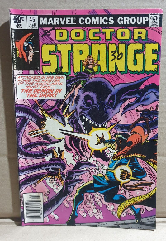 COMIC BOOK -  MARVEL DOCTOR STRANGE #45