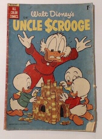 COMIC BOOK ~~ WALT DISNEY'S UNCLE SCROOGE G58