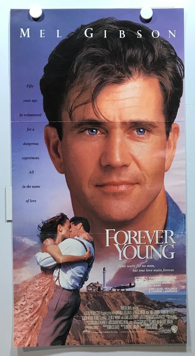 ORIGINAL DAYBILL MOVIE POSTER - FOREVER YOUNG - 1992