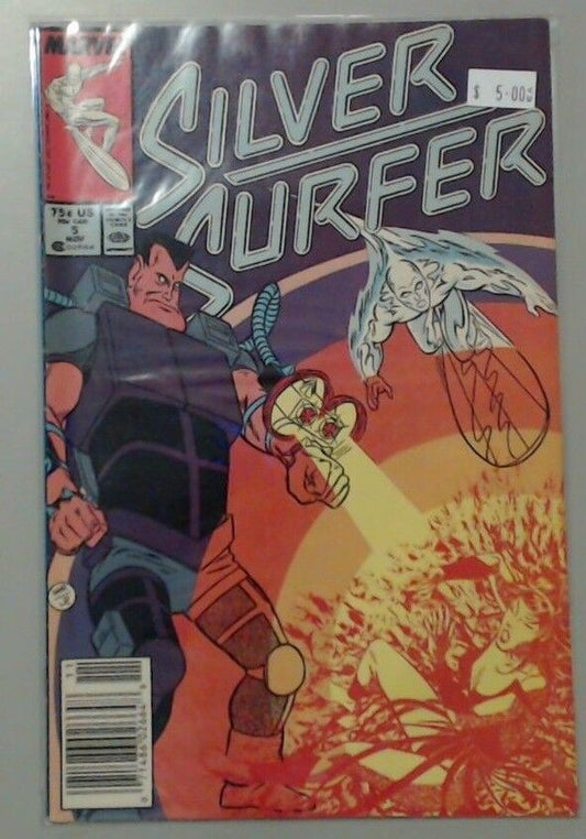 COMIC BOOK MAGAZINE - MARVEL SILVER SURFER #5