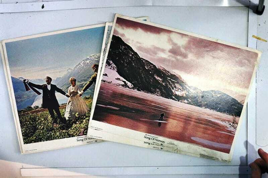 ORIGINAL LOBBY CARDS - SONG OF NORWAY - 1970 - set of 8