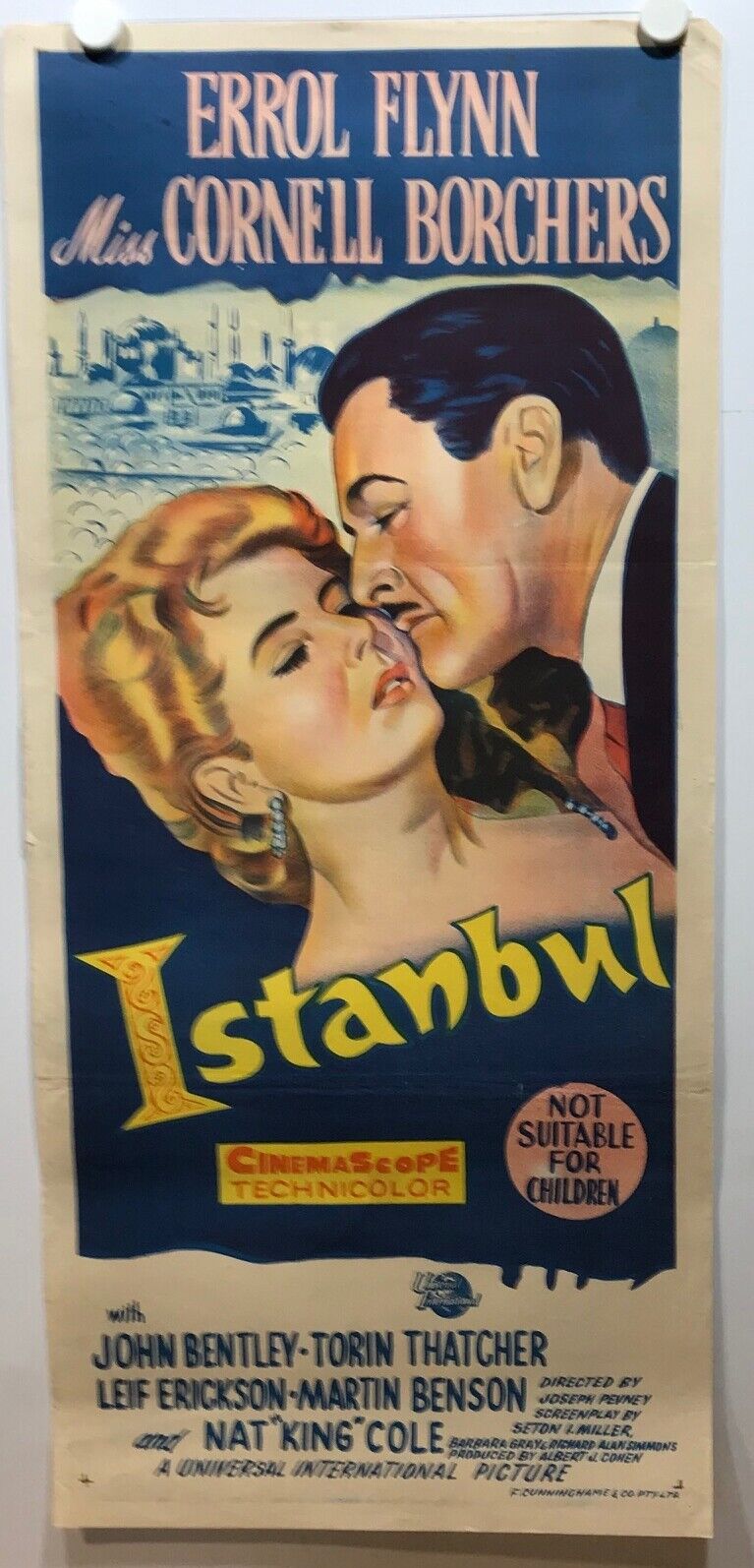 ORIGINAL DAYBILL MOVIE POSTER - ISTANBUL