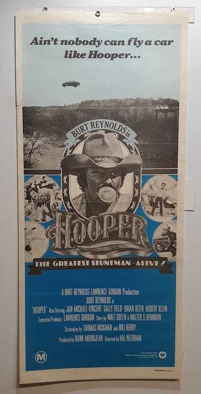 ORIGINAL DAYBILL MOVIE POSTER - HOOPER - The Greatest Stuntman Alive