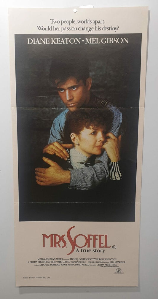 ORIGINAL DAYBILL MOVIE POSTER - MRS SOFFEL - 1984