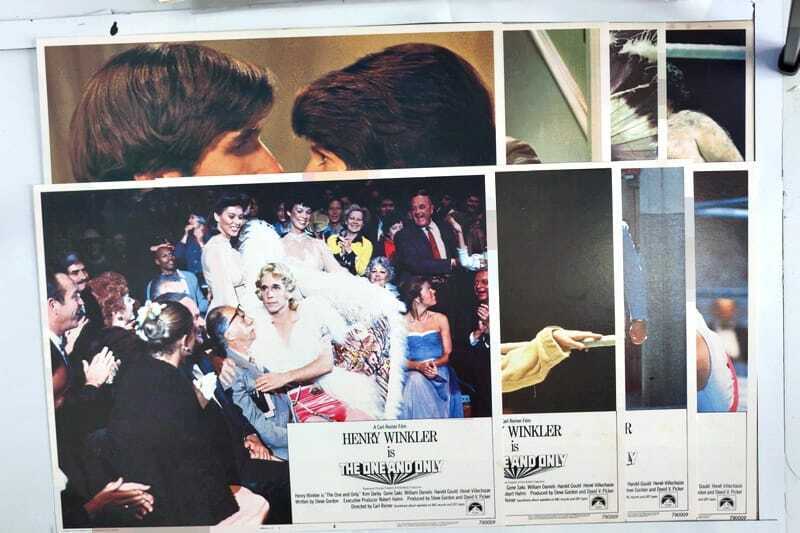 ORIGINAL LOBBY CARDS - THE ONE AND ONLY - 1978 - set of 8