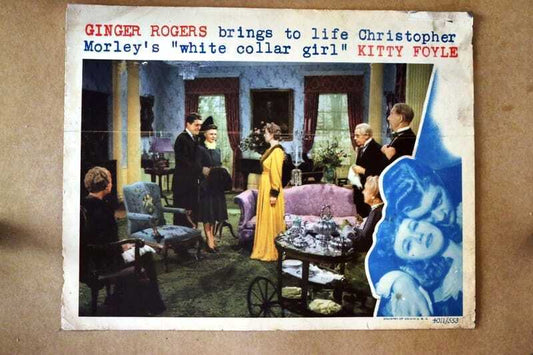 ORIGINAL LOBBY CARD - KITTY FOYLE - 1940 - key card