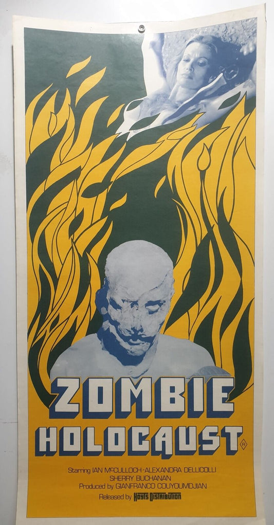 ORIGINAL DAYBILL MOVIE POSTER - ZOMBIE HOLOCAUST