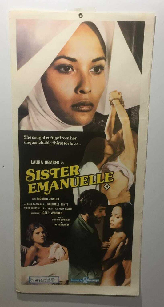 ORIGINAL DAYBILL MOVIE POSTER  – SISTER EMANUELLE - 1677