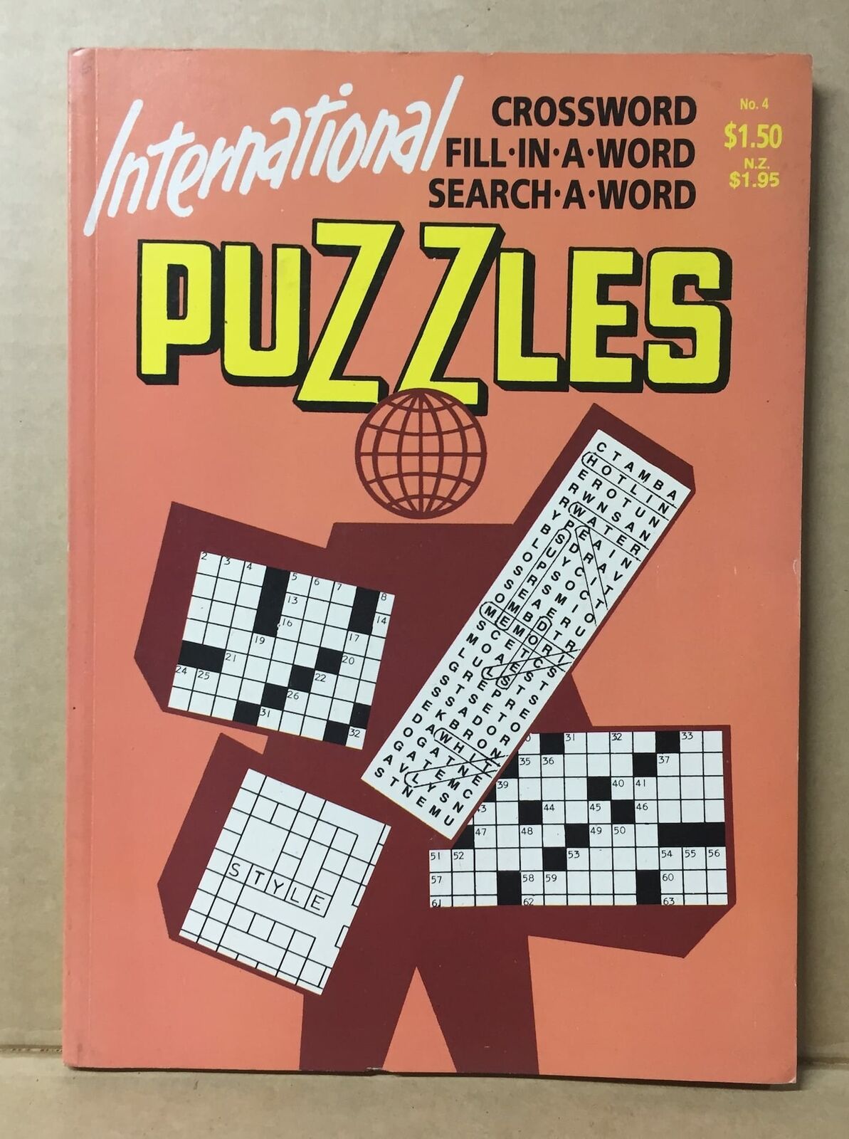 CROSSWORD PUZZLE BOOK ~ NEW