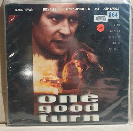 LASERDISC MOVIE - ONE GOOD TURN - James Remar, Suzy Amis, Lenny Von Dohlen, J...