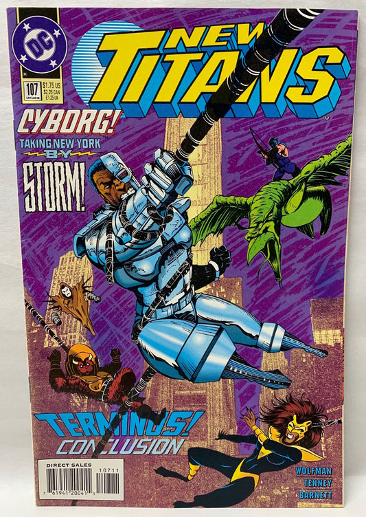 COMIC BOOK - NEW TITANS #107