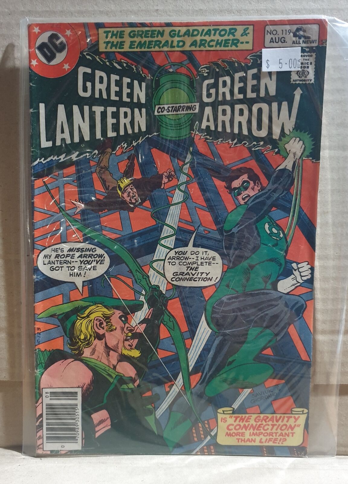 COMIC BOOK - DC GREEN LANTERN GREEN ARROW #119