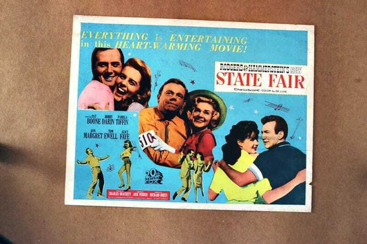 ORIGINAL LOBBY CARD - STATE FAIR - 1962 - title card (smaller size)