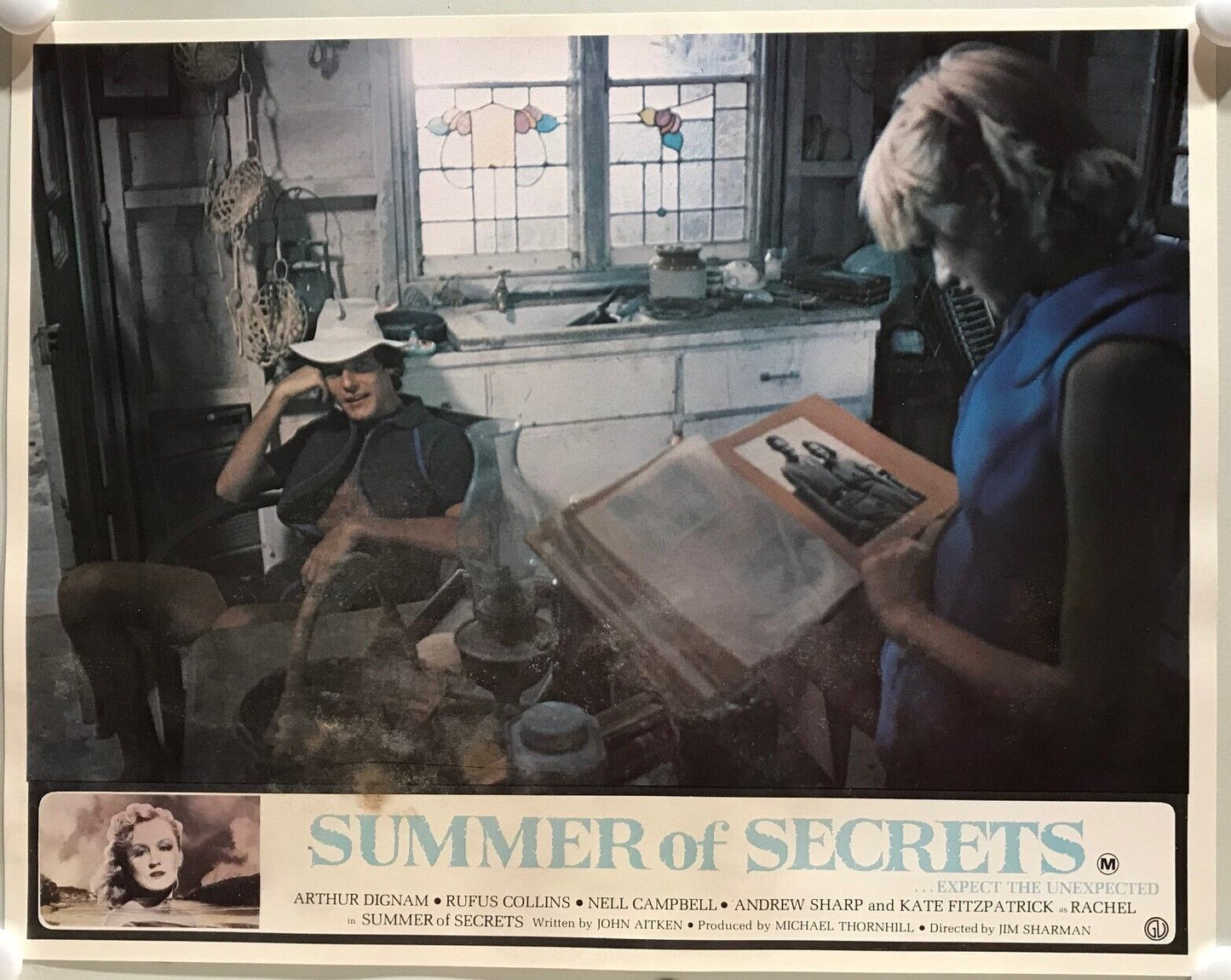 ORIGINAL LOBBY CARDS - SUMMER OF SECRETS (b) - 1976 - set of 8 - Australia