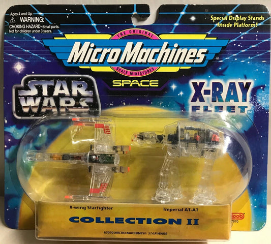 STAR WARS - GALOOB MICRO MACHINES - X-RAY FLEET COLLECTION II - X-Wing Starfi...