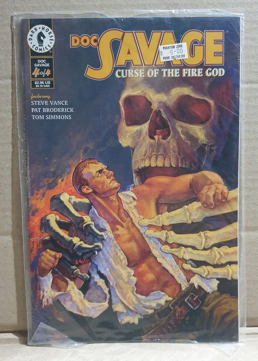 COMIC BOOK ~  DARK HORSE DOC SAVAGE 4 OF 4