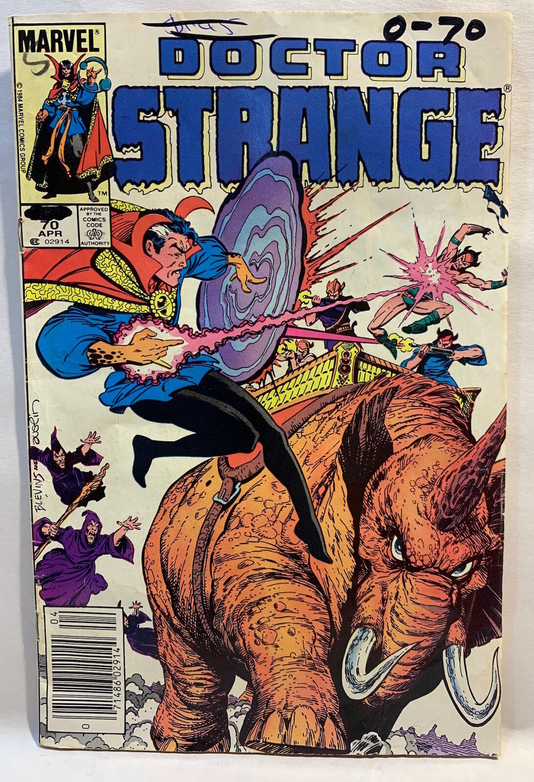 COMIC BOOK - DOCTOR STRANGE #70