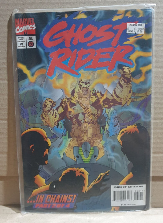 COMIC BOOK - GHOST RIDER #63 MARVEL